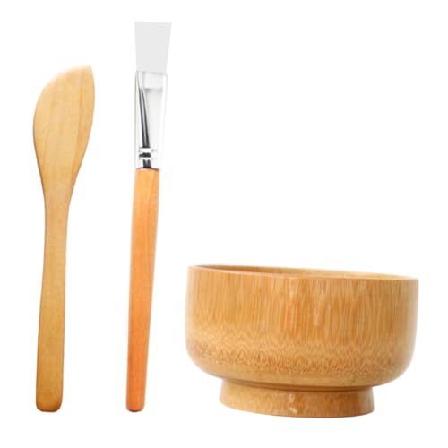 CALLARON 1Satz DIY Maskenwerkzeuge Aus Schüssel Schaber Bürste Für Gesichtsmaske Waschbar Wiederverwendbar Für Schönheitssalon Und Zuhause Perfektes von CALLARON