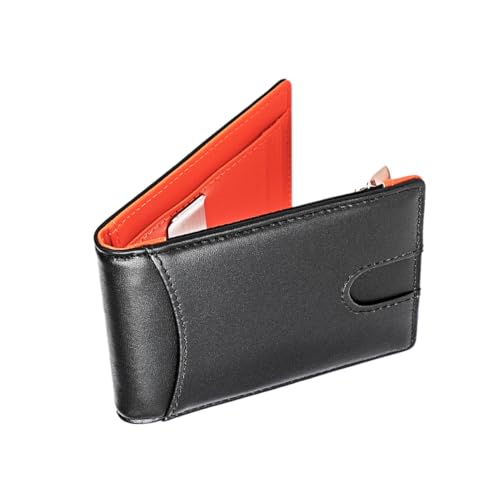 CALLARON Tasche 1Stk Ledergeldbörsen für Herren Brieftaschenkartenhalter Slim Wallet Geldbörse für Männer n schlanke Geldbörse für Herren Münzfach -Clip Ultra dünn Klipp Mann von CALLARON