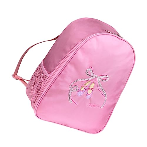 CALLARON Balletttanz Bestickter Rucksack Aus Nylon Und Polyester Für Mädchen Balletttanztasche Mit Großem Fassungsvermögen Für Ballettschuhe Kleid Und Accessoires Geeignet Als Schultasche o von CALLARON