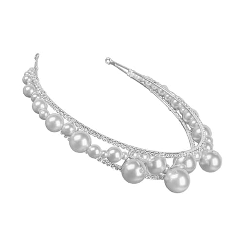 CALLARON Haarband Für Damen Mit Perlen Und Glitzer-inlay-design Handgemacht Aus Hochwertigem Material Schickes Stirnband Für Hochzeit von CALLARON