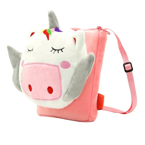 CALLARON Einhorn Umhängetasche für Mädchen Verstellbarer Schultergurt Langlebiges Material Freizeit Tasche mit Stauraum Cute Cartoon Design von CALLARON