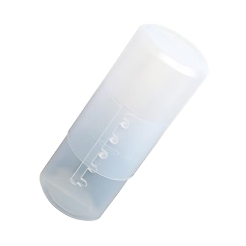 CALLARON 1Stück Makeup Pinsel Eimer Aus Tragbarer Kosmetik Organizer Mit Staubschutz Dekorativer Bürstenhalter Für Zuhause Und Reisen Transparent Für Make Up von CALLARON