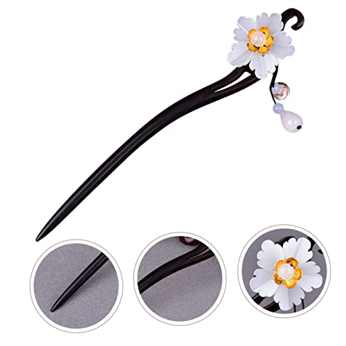 CALLARON Retro Haarnadel Blume Geformt Chinesische Haarnadel Im Vintage-stil Kreative Haarmode Für Frauen Schlichtes Design Langlebig Und Strapazierfähig von CALLARON
