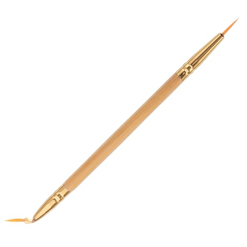 CALLARON 1stücke Eyeliner-pinsel Mit Zwei Enden Gebogener Und Abgewinkelter Spitze Bambuspinsel Synthetische Borsten Für Lidstrich Und Katzenauge CALLARON 1stücke Eyeliner-pinsel Mit Zwei Enden Gebogener Und Abgewinkelter Spitze Bambuspinsel Synthetische Borsten Für Lidstrich Und Katzenauge von CALLARON