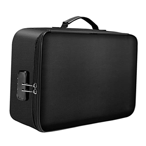 CALLARON Feuerfester Und Wasserdichter Dokumentenaufbewahrungssack Mit Schloss Vielseitige Tasche Für Wichtige Unterlagen Pässe Und Geld Tragbarer Organizer Für Zuhause Und Büro von CALLARON