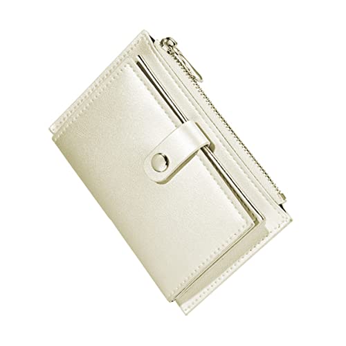 CALLARON Karten Geldbeutel Für Damen Mit Reißverschluss Aus Pu-Material Brieftasche Zum Aufbewahren Von Karten Tickets Und Kleingeld Kartenetui Mit Sicherheitssystem von CALLARON
