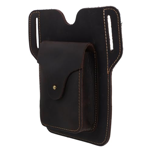 CALLARON 1stk Handy-gürteltasche Laufen Geldbeutel Für Männer Taschen Handytasche Mit Umhängeband Tragbare Handytasche Handy-hüfttasche Aus Leder Handytasche Für Männer Rindsleder Coffee CALLARON 1stk Handy-gürteltasche Laufen Geldbeutel Für Männer Taschen Handytasche Mit Umhängeband Tragbare Handytasche Handy-hüfttasche Aus Leder Handytasche Für Männer Rindsleder Coffee von CALLARON