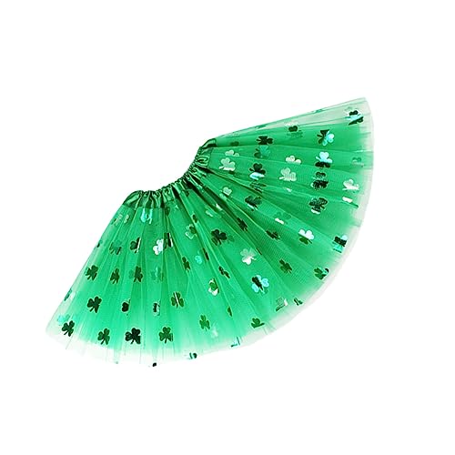 CALLARON Eleganter Tutu-Rock Zum St Patricks Day Tutu Bequemer Elastischer Bund Für Damen Geburtstagsparty von CALLARON