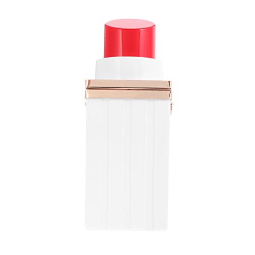 CALLARON 1stück Lippenstift-Form Handtasche Schultertasche Kettenbeutel Abendtasche Für Damen Transparentes Design Kleine Große Kapazität Für Geld Und Kosmetik von CALLARON