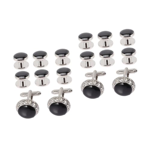 CALLARON 2 Sätze Diamant Manschettenknöpfe Manschettenknöpfe Männer Manschettenknöpfe Strass Manschettenknöpfe Hochzeit Manschettenknöpfe Umwelt Kupfer 8 Stück * 2 CALLARON 2 Sätze Diamant Manschettenknöpfe Manschettenknöpfe Männer Manschettenknöpfe Strass Manschettenknöpfe Hochzeit Manschettenknöpfe Umwelt Kupfer 8 Stück * 2 von CALLARON