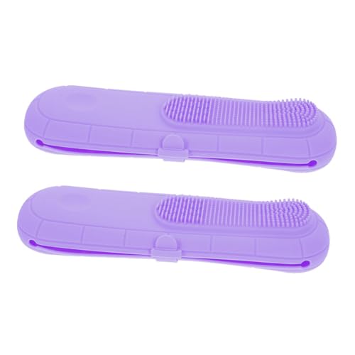 CALLARON 2stücke Tragbarer -Make-up-Pinsel-Organizer Für Multifunktionale Kosmetiktasche Mit Sicherem Verschluss Zugangsdesign Und Langlebiger Schutz Für Ihre Beauty-Tools von CALLARON