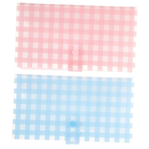 CALLARON 2 Stück Aufkleber Speicherbuch Aufkleber-Aufbewahrungs-Organizer-Buch Wiederverwendbares Sticker-Sammelbuch Aufkleberorganisator Aufkleberspeicher Nagelsticker Buch Plastik von CALLARON