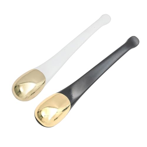 CALLARON 2 Stück Augencreme- Hautpflegewerkzeug Augencreme Löffel Augenmassagelöffel Hautpflegeversorgung Schminklöffel gesichtscreme löffel Beauty-Löffel Metall Zufällige Farbe CALLARON 2 Stück Augencreme- Hautpflegewerkzeug Augencreme Löffel Augenmassagelöffel Hautpflegeversorgung Schminklöffel gesichtscreme löffel Beauty-Löffel Metall Zufällige Farbe von CALLARON