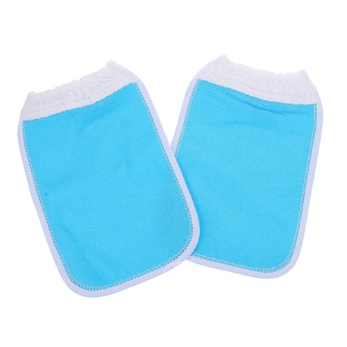 CALLARON 2stücke Badetücher Peeling-badehandschuhe Badefäustlinge Rückenpeeling-handtücher Körperreinigungstücher Aus Hochwertigem Material Leicht Und Schnell Trocknend Für von CALLARON