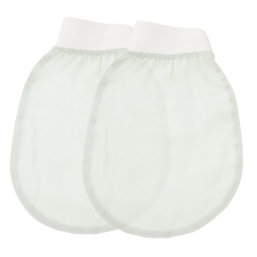 CALLARON 2 Stück Badetuch Peeling STB Hautschrubber Multifunktionale Badetücher Seidene Waschhandschuhe Reisen Badezubehör Peeling-Rückenwäscher Tiefenpeeling-Handschuh Rayon Green von CALLARON