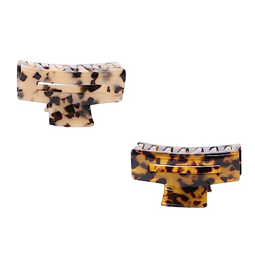 CALLARON 2stücke Damen Haarspangen Im Vintage-stil Große Retro Haarklammern Acetat Geeignet Für Dünnes Dickes Oder Lockiges Haar Für Frisuren Beim Make-up Kochen Oder Entspannen von CALLARON