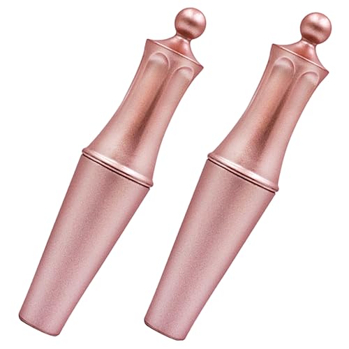 CALLARON 2stücke Magnetischer Flüssiger Eyeliner-stift Wasserfest Für Falsche Wimpern Mit Pinsel Make-up-tool Für Frauen Und Mädchen Farbig Tragbar von CALLARON