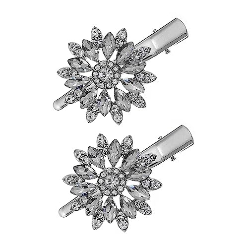 CALLARON 2 Stück Haarclips für Damen Haarklammern Seitliche Haarspangen Perfekter Haarschmuck für Partys Hochzeiten und Alltagsmode von CALLARON