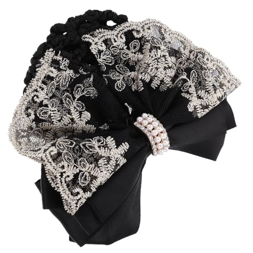 CALLARON 2stücke Netz Für Damenhaar Dutt Abdeckung Haarnetz Dutt Clip Haarspange Für Hochsteckfrisur Haarnetz Für Haarnetze Für Damen Haarschleifen Für Ballett Netz Für Haare Für von CALLARON