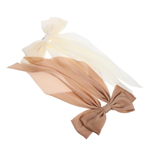 CALLARON 2 Stück Haarspangen Mit Schleife Haarschmuck Für Mädchen Dekorative Schleife Schleifenband Schleife Für Haar Haarspangen Für Haare Frühlingshaarspange Haarschleifen Für von CALLARON