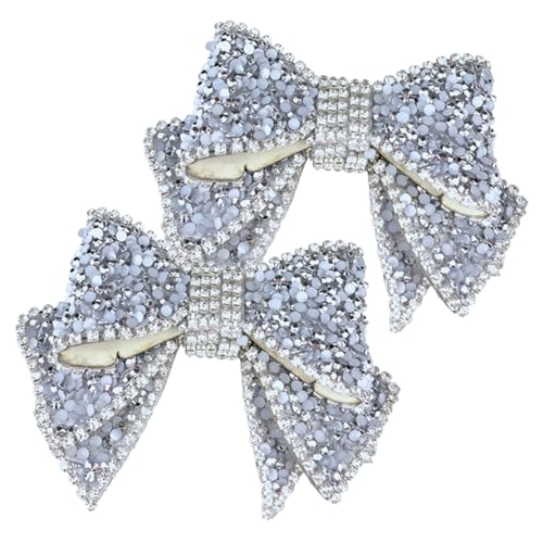 CALLARON Schuhschmuck 2 Stück Handgefertigte Harz Schuh Accessoires Schuh Charm Für Pumps Braut Hochzeit Schuhe Dekoration Strass Schuh Clips Schuh Charm Schmuck Manueller Harz von CALLARON