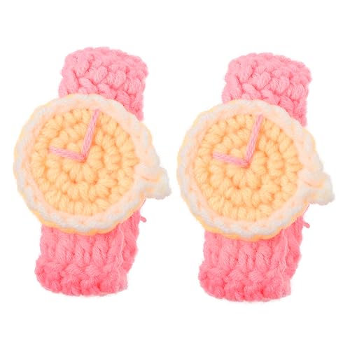 CALLARON 2 Stück Handgewebtes Armband Wolle Handgeknüpftes Uhrarmband Strapazierfähige und Praktische Schmuckstücke für Alltag Partys und von CALLARON