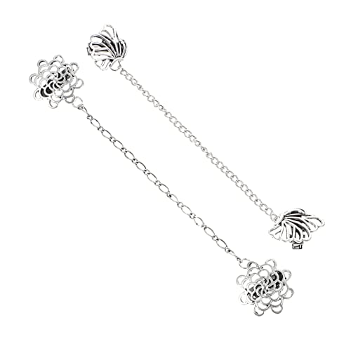 CALLARON 2stücke Teiliges Kragenpin Zinklegierung Eleganter Anstecker Für Männer Vielseitiger Cardigan Clip Für Anlässe Für Anzüge Und Kleidung Accessoires von CALLARON