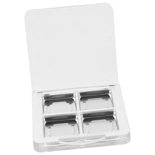 CALLARON 2stücke Transparenter Make-up-depotbehälter Leerer Lippenstiftpalette Mit Fächern Reisebehälter Für Lidschatten Make-up-box Als Schale Für Kosmetik CALLARON 2stücke Transparenter Make-up-depotbehälter Leerer Lippenstiftpalette Mit Fächern Reisebehälter Für Lidschatten Make-up-box Als Schale Für Kosmetik von CALLARON