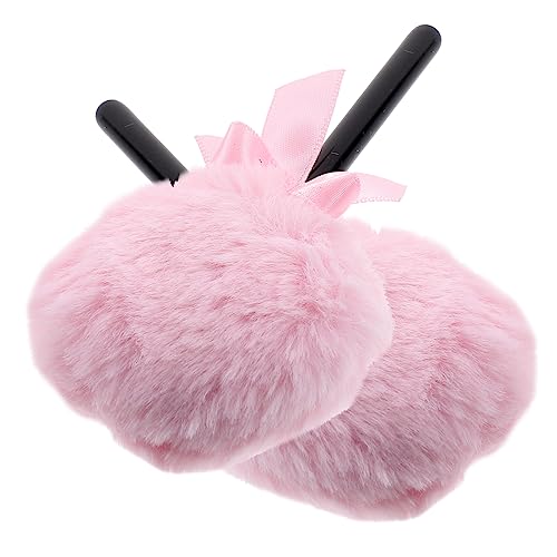 CALLARON 2stücke Puderquaste Für Gesichtspuder Make-up-quaste Lose Puderquaste Gesichtspuderquaste Fixierpuderquaste Make-up-tools Für Frauen Für Frauen von CALLARON