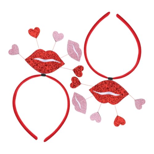 CALLARON 2 Stück Romantische Herzförmige Pailletten Stirnbänder Damen Komfortable Kopfbänder für Valentinstag Hochzeit Party Elegant und Vielseitig als Accessoire für Festliche Anlässe CALLARON 2 Stück Romantische Herzförmige Pailletten Stirnbänder Damen Komfortable Kopfbänder für Valentinstag Hochzeit Party Elegant und Vielseitig als Accessoire für Festliche Anlässe von CALLARON