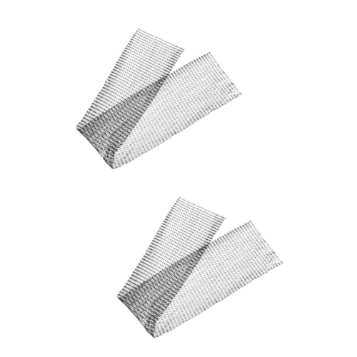 CALLARON 2 Stück Schwarzes Strass Mesh Haarnetz Funkelndes Haarschmuck Stirnband für Damen Vintage Haarnetz Elegant Leicht für Partys Hochzeiten und Festliche Anlässe von CALLARON