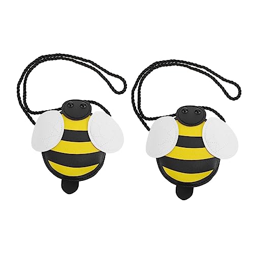 CALLARON 2stücke Bee Umhängetasche Für Mädchen Bienen Handtasche Süße Kindertasche Junge Mädchen-Aufbewahrungstasche von CALLARON