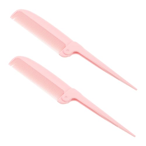 CALLARON 2stücke Haar-scheitelkämme Faltbare Haarkämme Für Frauen Spitze Stielkämme Zum Scheiteln Und Styling Robuste Materialien Für Langlebigkeit Für Reisen Und Alltag CALLARON 2stücke Haar-scheitelkämme Faltbare Haarkämme Für Frauen Spitze Stielkämme Zum Scheiteln Und Styling Robuste Materialien Für Langlebigkeit Für Reisen Und Alltag von CALLARON