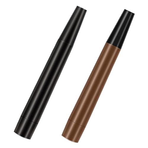 CALLARON 2stücke Augenbrauenstift Microblading Stift Gabelspitze Augenbrauenstifte Für Precise Make-up Anwendung Brow Pen Stift Microblade Augenbrauenstifte von CALLARON