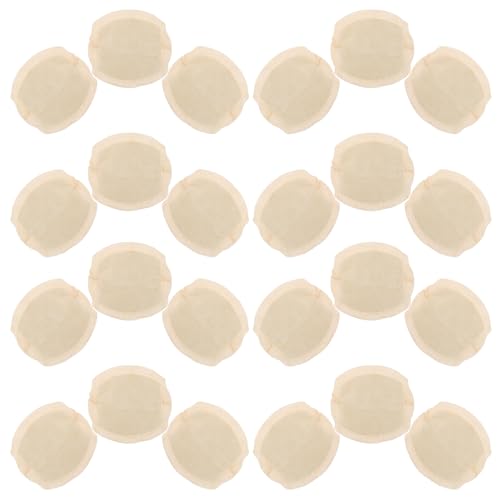 CALLARON 20 Stück Private schweißabsorbierende Aufkleber von Männern Erwachsene Windel Achselschweißpads für Damen waschbare Pipi-Pads für Erwachsene Herrenwindelwindeln Liner Vlies Beige von CALLARON