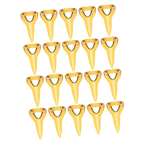 CALLARON 20stücke Haar-segmentierungs-werkzeug Haare Scheiden Ring Metall Nagel-finger-ring Für Flechten Und Haarverlängerung von CALLARON