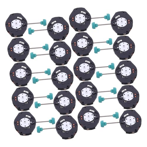 CALLARON 20 Stück Teiliges Quartz-Mechanismus Ersatzteile Langlebiges Stabiles Mechanismus für Herren und Damen Präzise Reparaturkomponenten für DIY Uhrenwerkstatt und Zubehör von CALLARON