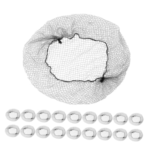 CALLARON 20 Stück Unsichtbare Haarnetze Haarnetz Für Ballett Dutts Für Damen Und Herren – Elastisches Netz Für Flugbegleiter Balletttänzer Gastronomie von CALLARON