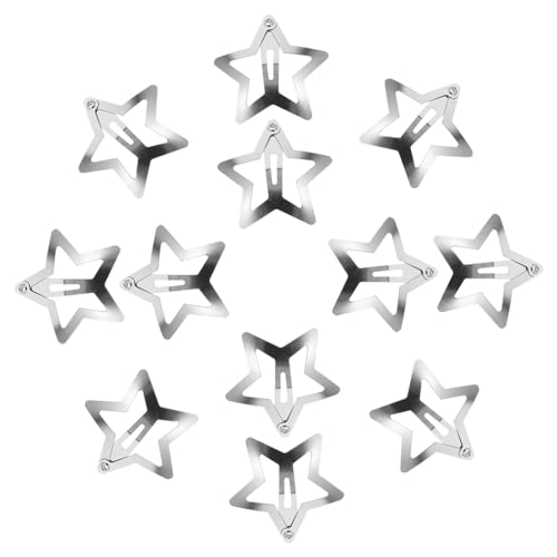 CALLARON 20stücke Metall Haarspangen Mit Stern Kleine Haarspangen Für Mädchen Haar-accessoires Für Schule Zuhause Partys von CALLARON