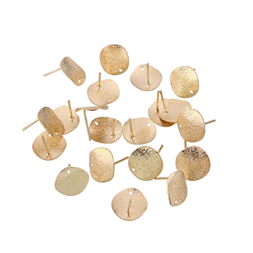 CALLARON 20stück Flache Ohrringe Aus Legierung Kleine Damen-ohrschmuck-dekor Geschenk Für Mädchen Und Frauen von CALLARON