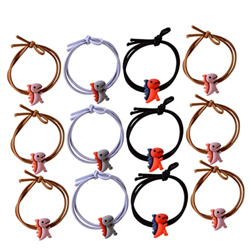 CALLARON 20stücke Kleine Dinosaurier Haarring Haarseil Stirnband Gummiband Haarschmuck Kopfbedeckung Für Mädchen Alltag von CALLARON