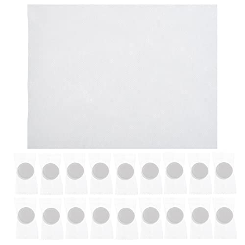 CALLARON 20stücke Reise Einweg Komprimiert Handtuch Mini Einmalige Gesichtshandtücher Wasserabsorbierendes Handtuch Vlieshandtuch von CALLARON