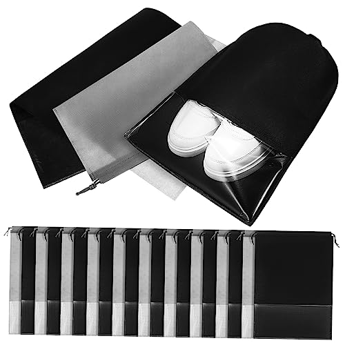 CALLARON 20stücke Schuhtasche Mit Kordelzug Transparenter Vliesstoffbeutel Reise-schuhaufbewahrungstasche Packbeutel Für Schuhe Organizer-Tasche Für Damen Und Herren von CALLARON