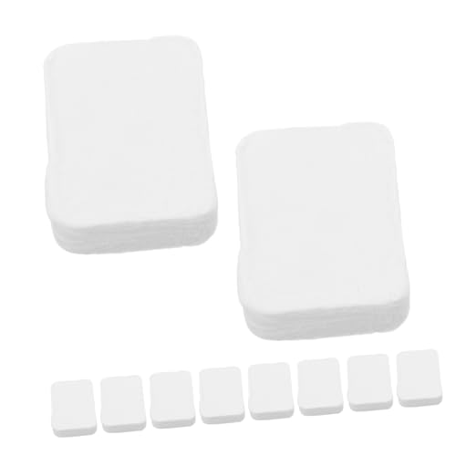 CALLARON 20stücke Wattepads Für Make-up-entfernung Wiederverwendbare Gesichtsreinigungspads Aus Vliesstoff Weiche Up-entferner-pads Für Augen Und Lippen Komprimierte Nagelreinigungspads von CALLARON