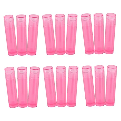 CALLARON 24 Stück Teiliges Lippenstifthülsen aus Leere Lipgloss und Lippenbalsam Tuben DIY Lippenstift Behälter für Selbstgemachte Kosmetik Kompakt Sicher und Tragbar für Damen von CALLARON
