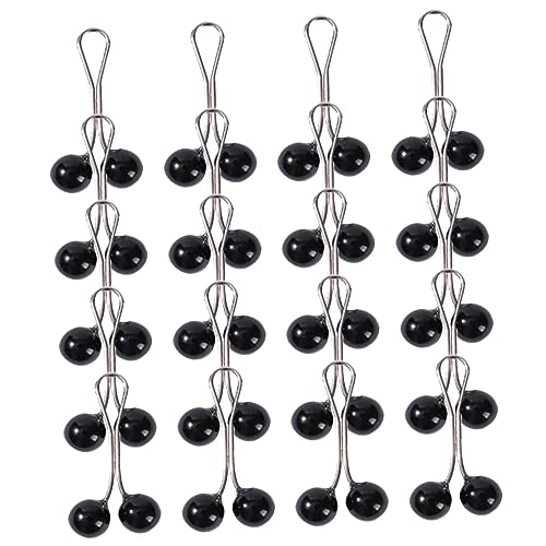 CALLARON 24 Stück Teiliges Verschleißfester Perlen Hijab Schalclips Kompakte Kopftuchnadeln für Damen Elegantes Design Vielseitig für Alltag Party Hochzeit und Business Anlässe Geeignet von CALLARON