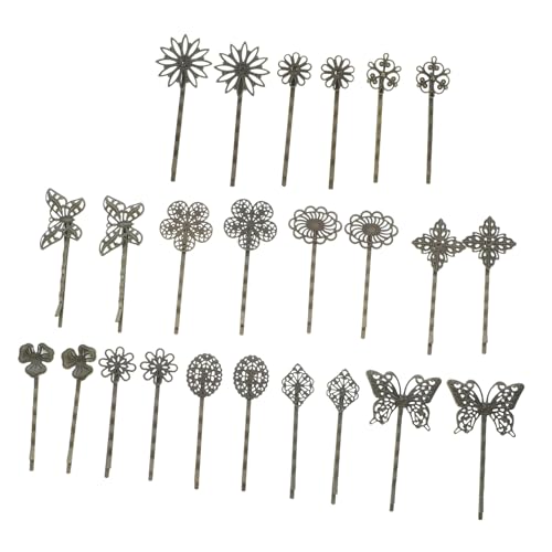 CALLARON 24 Stück Vintage Haarnadel Hochzeit Zubehör Schnappen Bobby Pins Flechten Mädchen Stifte Haarklammern Haarspangen Frauen Heiraten Dekorativ Styling Clips Pferdeschwanz Retro CALLARON 24 Stück Vintage Haarnadel Hochzeit Zubehör Schnappen Bobby Pins Flechten Mädchen Stifte Haarklammern Haarspangen Frauen Heiraten Dekorativ Styling Clips Pferdeschwanz Retro von CALLARON