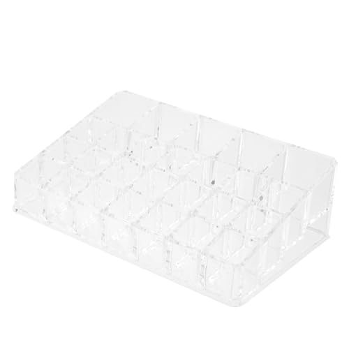 CALLARON 26gitter Lippenstift-organizer Mit Fächern Für Schreibtisch Zarter Lippenstifthalter Für Haushalt Lippenstiftständer Zum Aufbewahren Und Organisieren von CALLARON