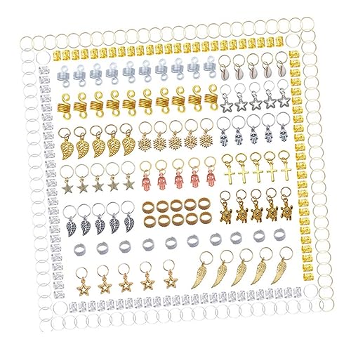 CALLARON 280stücke Dreadlocks Flechtringe Diy Haarschlauch Ringe Haarspangen Aus Hochwertigem Material Für Längere Verwendung CALLARON 280stücke Dreadlocks Flechtringe Diy Haarschlauch Ringe Haarspangen Aus Hochwertigem Material Für Längere Verwendung von CALLARON