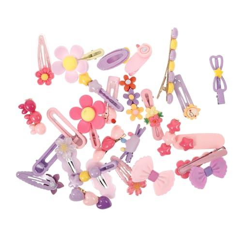 CALLARON 28stücke Haarspangen Für Mädchen Blumen-haarspange Haarschmuck Für Junge Mädchen Gemischter Stil Leicht Anzubringen Entfernen von CALLARON